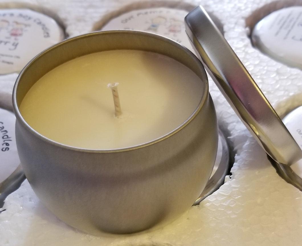 Layered Soy Candle. Vanilla Gingerbread/Pumpkin Spice 4.5 ounces