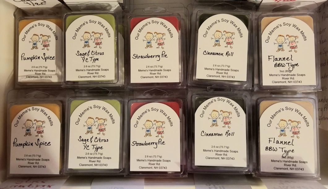 Soy Wax Tarts....Tranquility