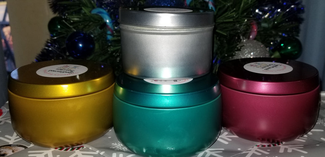 North Pole Christmas Soy Candle 5.5+ ounces.